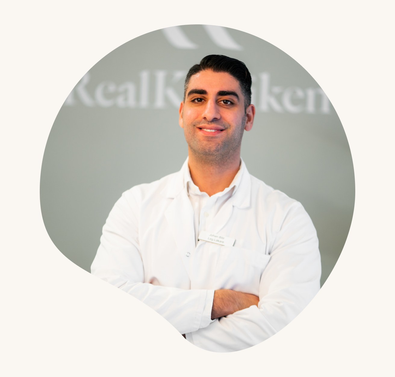 Dr Johan Bilir, grundare av RealAkademin och RealKliniken